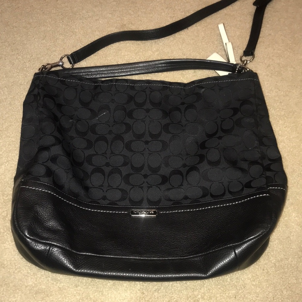 Black coach purse!